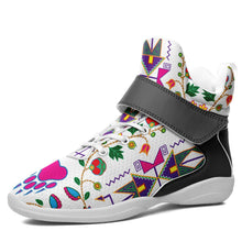 Load image into Gallery viewer, Geometric Floral Fall White Ipottaa Basketball / Sport High Top Shoes 49 Dzine 
