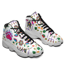 Load image into Gallery viewer, Geometric Floral Fall White Isstsokini Athletic Shoes Herman 
