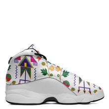 Load image into Gallery viewer, Geometric Floral Fall White Isstsokini Athletic Shoes Herman 
