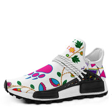 Load image into Gallery viewer, Geometric Floral Fall White Okaki Sneakers Shoes 49 Dzine 
