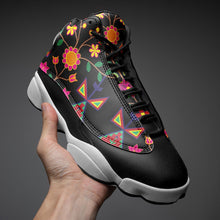 Load image into Gallery viewer, Geometric Floral Spring Black Isstsokini Athletic Shoes Herman 
