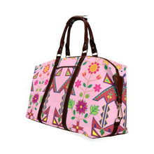 Load image into Gallery viewer, Geometric Floral Spring-Sunset Classic Travel Bag (Model 1643) Remake Classic Travel Bags (1643) e-joyer 
