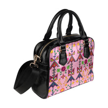 Load image into Gallery viewer, Geometric Floral Spring-Sunset Shoulder Handbag (Model 1634) Shoulder Handbags (1634) e-joyer 
