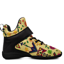 Load image into Gallery viewer, Geometric Floral Spring Vanilla Ipottaa Basketball / Sport High Top Shoes 49 Dzine 
