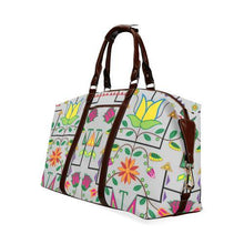 Load image into Gallery viewer, Geometric Floral Summer-Gray Classic Travel Bag (Model 1643) Remake Classic Travel Bags (1643) e-joyer 
