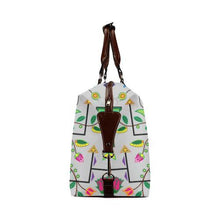 Load image into Gallery viewer, Geometric Floral Summer-Gray Classic Travel Bag (Model 1643) Remake Classic Travel Bags (1643) e-joyer 
