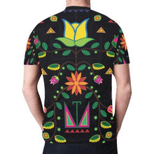 Load image into Gallery viewer, Geometric Floral Summer New All Over Print T-shirt for Men (Model T45) New All Over Print T-shirt for Men (T45) e-joyer 
