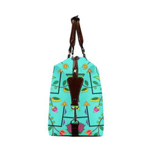 Load image into Gallery viewer, Geometric Floral Summer-Sky Classic Travel Bag (Model 1643) Remake Classic Travel Bags (1643) e-joyer 
