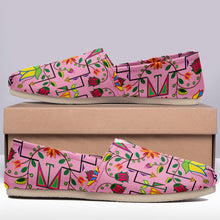 Load image into Gallery viewer, Geometric Floral Summer Sunset Casual Unisex Slip On Shoe Herman 
