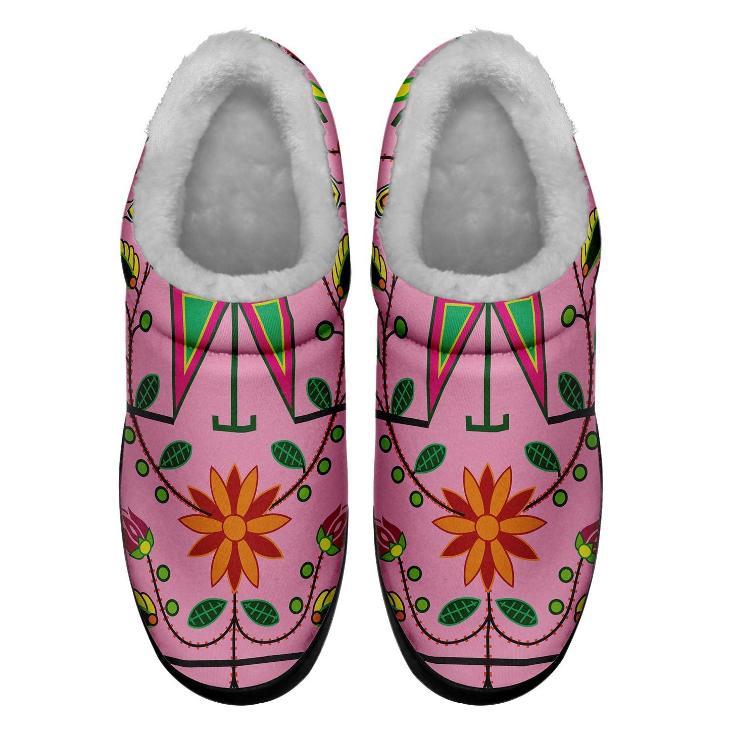 Geometric Floral Summer Sunset Ikinnii Indoor Slipper 49 Dzine 