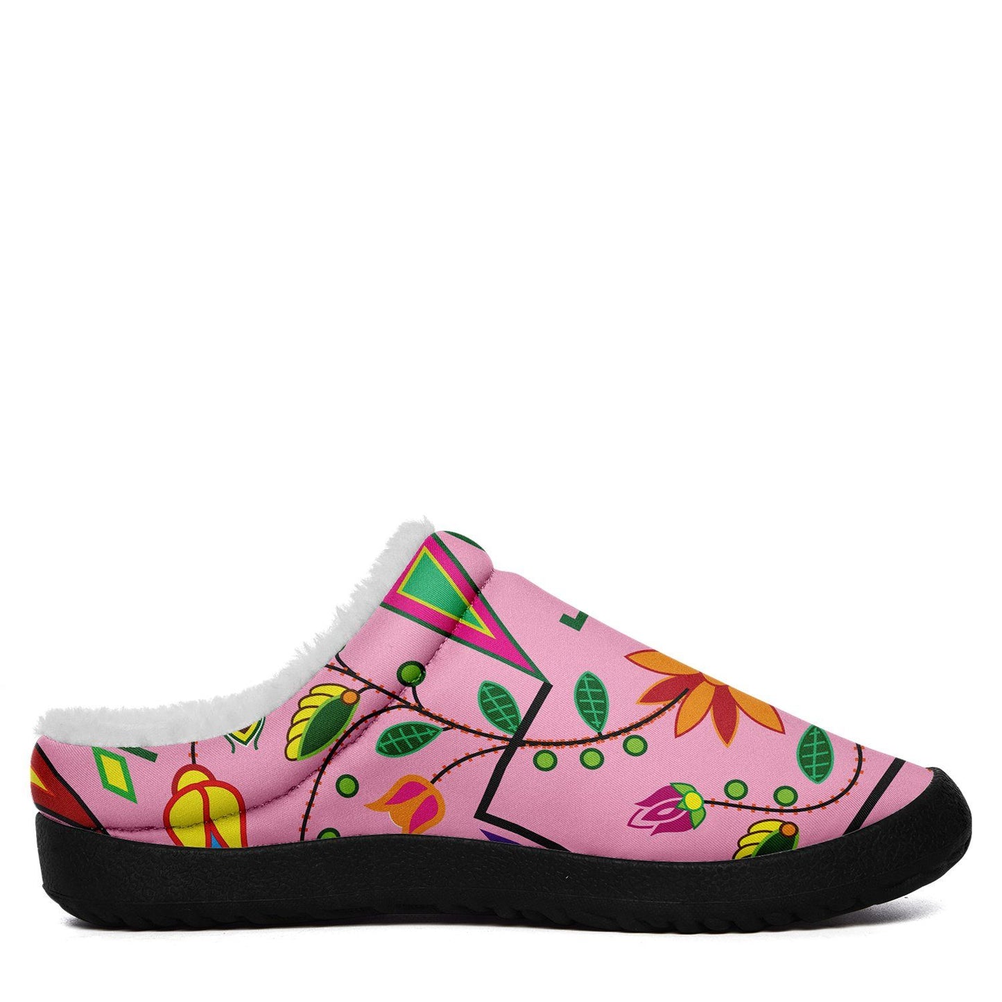 Geometric Floral Summer Sunset Ikinnii Indoor Slipper 49 Dzine 