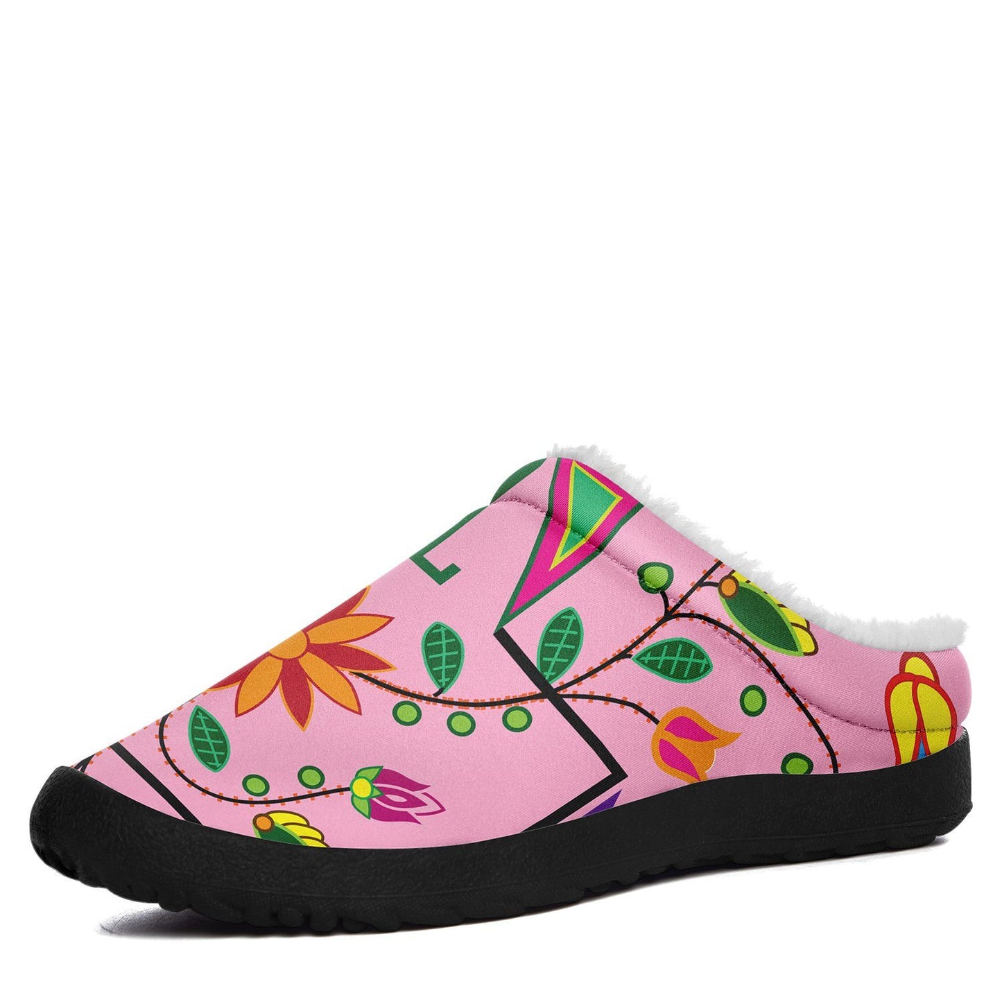 Geometric Floral Summer Sunset Ikinnii Indoor Slipper 49 Dzine 