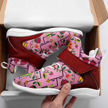 Load image into Gallery viewer, Geometric Floral Summer Sunset Ipottaa Basketball / Sport High Top Shoes 49 Dzine 
