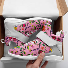 Load image into Gallery viewer, Geometric Floral Summer Sunset Ipottaa Basketball / Sport High Top Shoes 49 Dzine 
