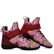 Load image into Gallery viewer, Geometric Floral Summer Sunset Ipottaa Basketball / Sport High Top Shoes - Black Sole 49 Dzine 
