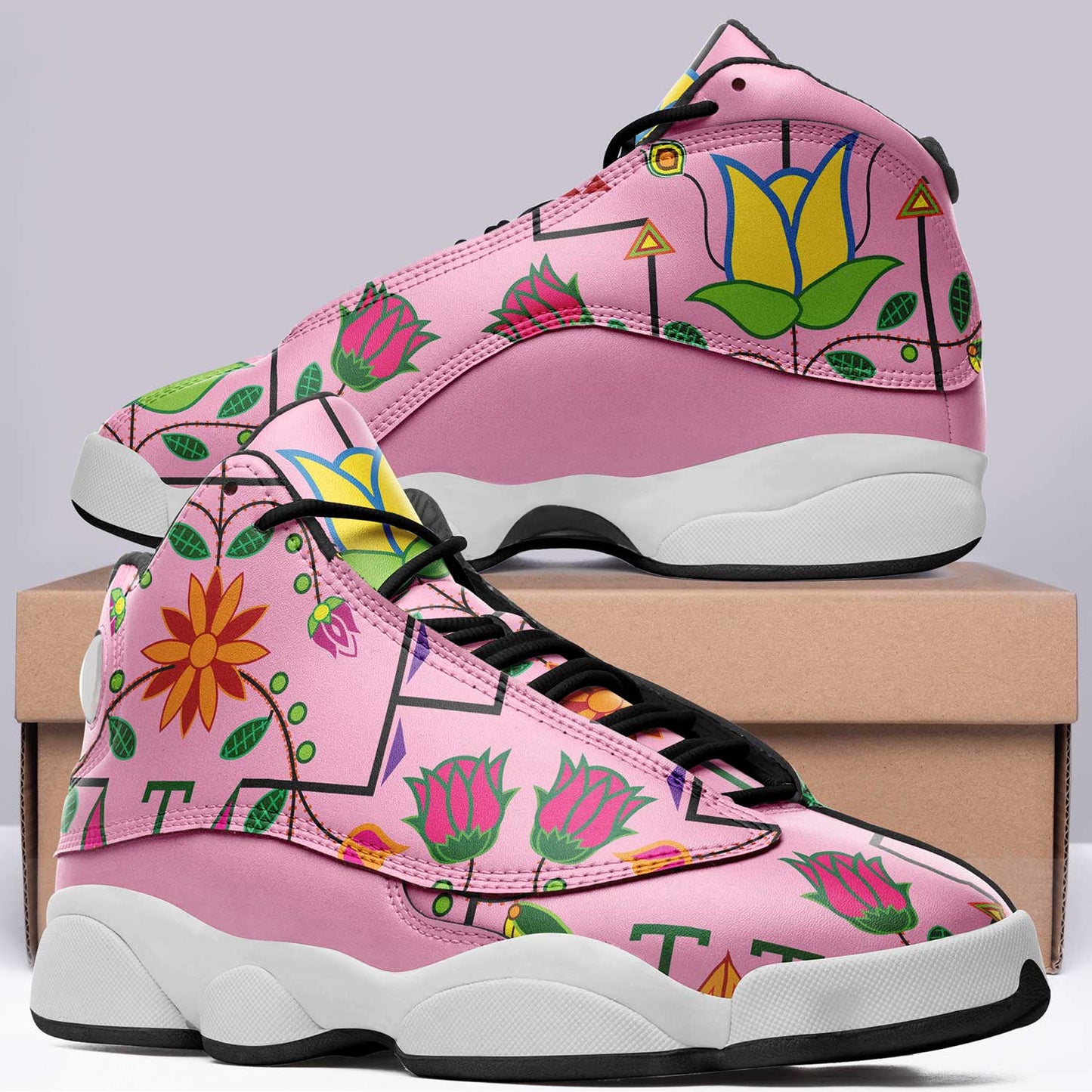 Geometric Floral Summer Sunset Isstsokini Athletic Shoes Herman 