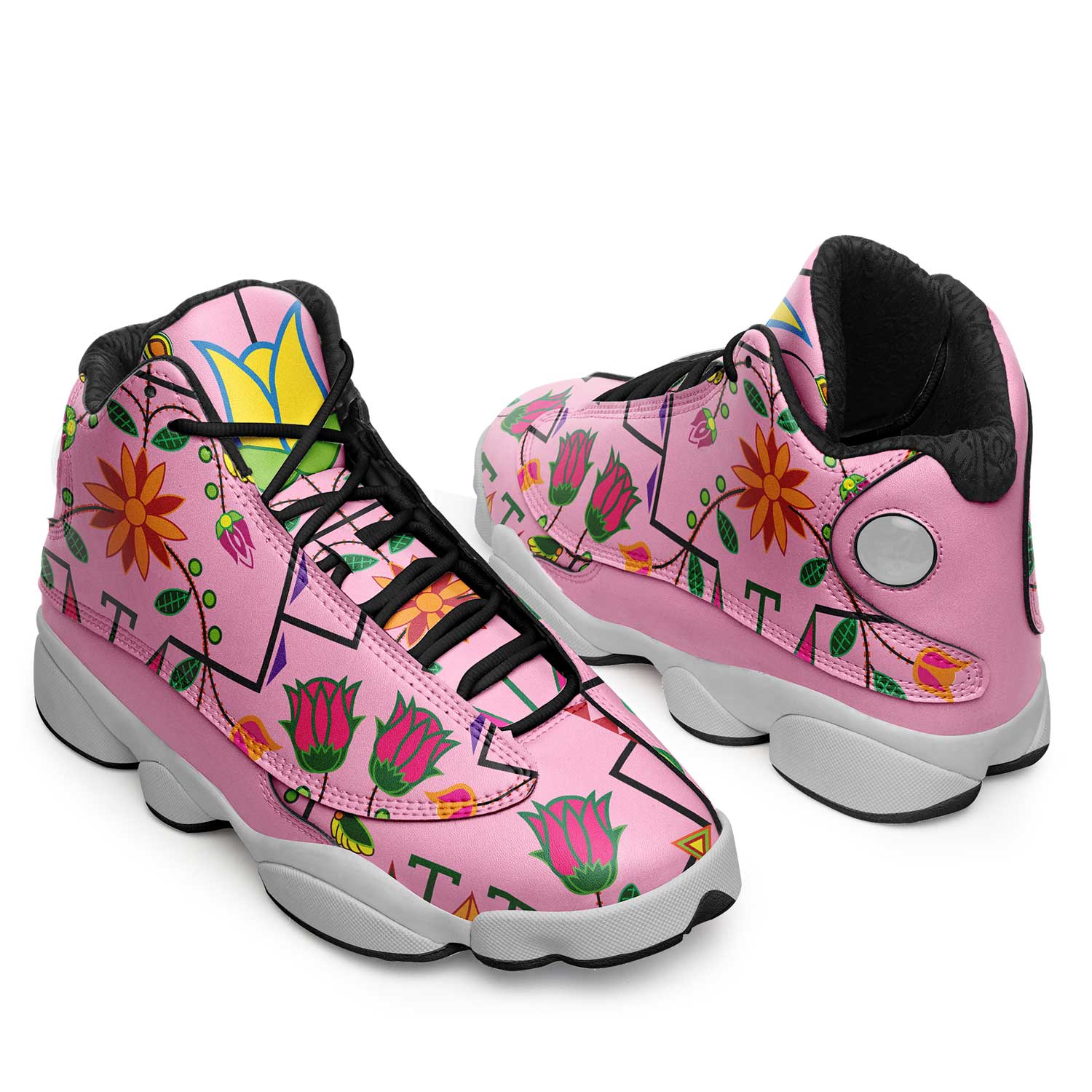 Geometric Floral Summer Sunset Isstsokini Athletic Shoes Herman 