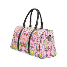 Load image into Gallery viewer, Geometric Floral Summer-Sunset New Waterproof Travel Bag/Large (Model 1639) Waterproof Travel Bags (1639) e-joyer 
