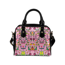 Load image into Gallery viewer, Geometric Floral Summer-Sunset Shoulder Handbag (Model 1634) Shoulder Handbags (1634) e-joyer 
