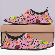 Load image into Gallery viewer, Geometric Floral Summer Sunset Sockamoccs Slip On Shoes 49 Dzine 
