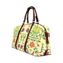 Load image into Gallery viewer, Geometric Floral Summer-Vanilla Classic Travel Bag (Model 1643) Remake Classic Travel Bags (1643) e-joyer 
