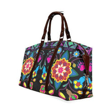 Load image into Gallery viewer, Geometric Floral Winter-Black Classic Travel Bag (Model 1643) Remake Classic Travel Bags (1643) e-joyer 
