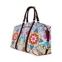 Load image into Gallery viewer, Geometric Floral Winter-Gray Classic Travel Bag (Model 1643) Remake Classic Travel Bags (1643) e-joyer 
