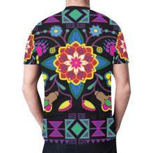 Load image into Gallery viewer, Geometric Floral Winter New All Over Print T-shirt for Men (Model T45) New All Over Print T-shirt for Men (T45) e-joyer 
