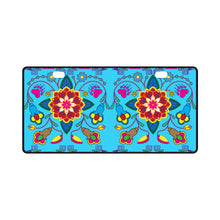 Load image into Gallery viewer, Geometric Floral Winter-Sky Blue License Plate License Plate e-joyer 
