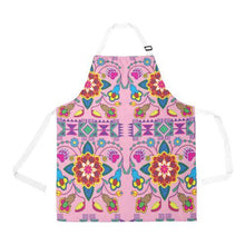 Load image into Gallery viewer, Geometric Floral Winter-Sunset All Over Print Apron All Over Print Apron e-joyer 
