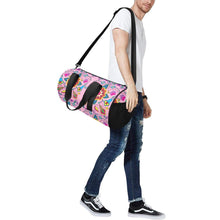 Load image into Gallery viewer, Geometric Floral Winter - Sunset Duffle Bag (Model 1679) Duffle Bag (1679) e-joyer 
