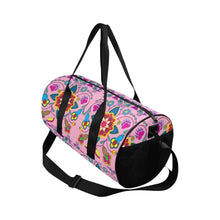 Load image into Gallery viewer, Geometric Floral Winter - Sunset Duffle Bag (Model 1679) Duffle Bag (1679) e-joyer 
