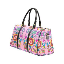 Load image into Gallery viewer, Geometric Floral Winter-Sunset New Waterproof Travel Bag/Large (Model 1639) Waterproof Travel Bags (1639) e-joyer 
