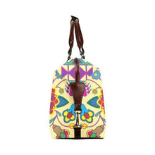 Load image into Gallery viewer, Geometric Floral Winter-Vanilla Classic Travel Bag (Model 1643) Remake Classic Travel Bags (1643) e-joyer 
