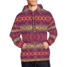 Load image into Gallery viewer, Gold Wool All Over Print Hoodie for Men (USA Size) (Model H13) All Over Print Hoodie for Men (H13) e-joyer 
