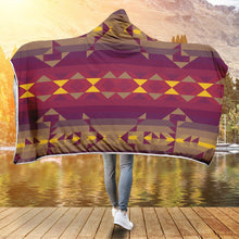 Load image into Gallery viewer, Gold Wool Hooded Blanket blanket 49 Dzine 
