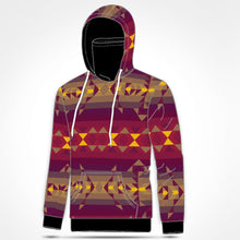 Load image into Gallery viewer, Gold Wool Hoodie with Face Cover 49 Dzine 
