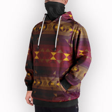 Load image into Gallery viewer, Gold Wool Hoodie with Face Cover 49 Dzine 
