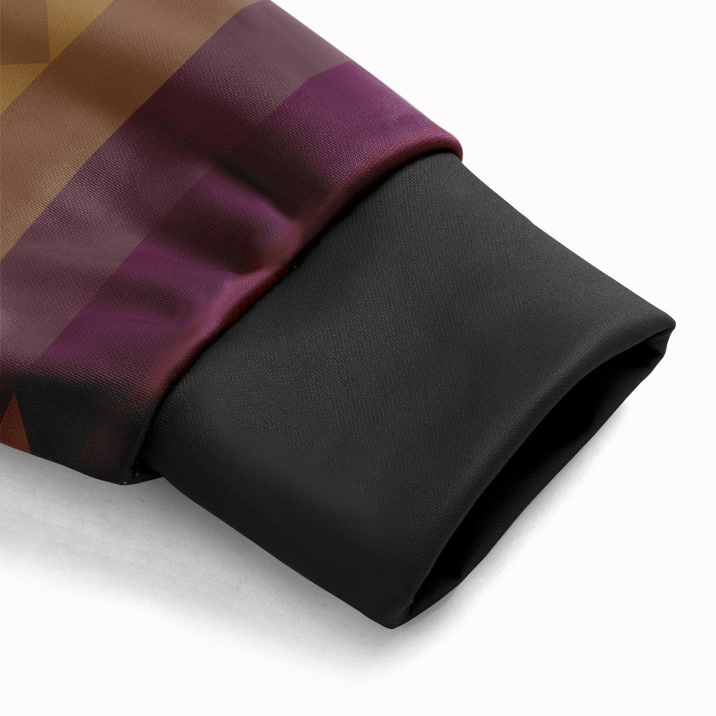 Gold Wool Hoodie with Face Cover 49 Dzine 