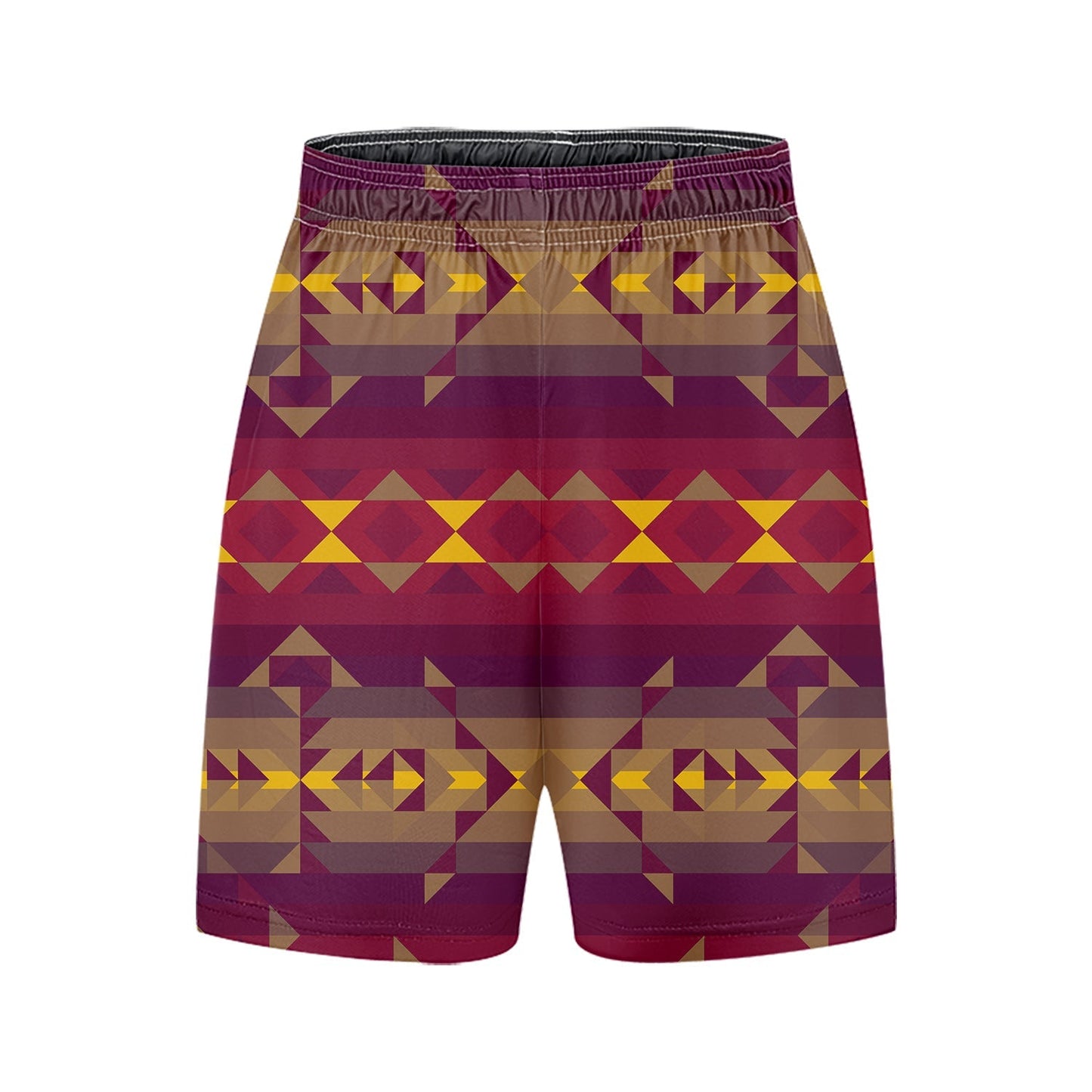 Gold Wool Kid's Basketball Shorts 49 Dzine 