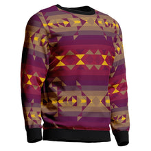 Load image into Gallery viewer, Gold Wool Unisex Crewneck Long Sleeve Top 49 Dzine 
