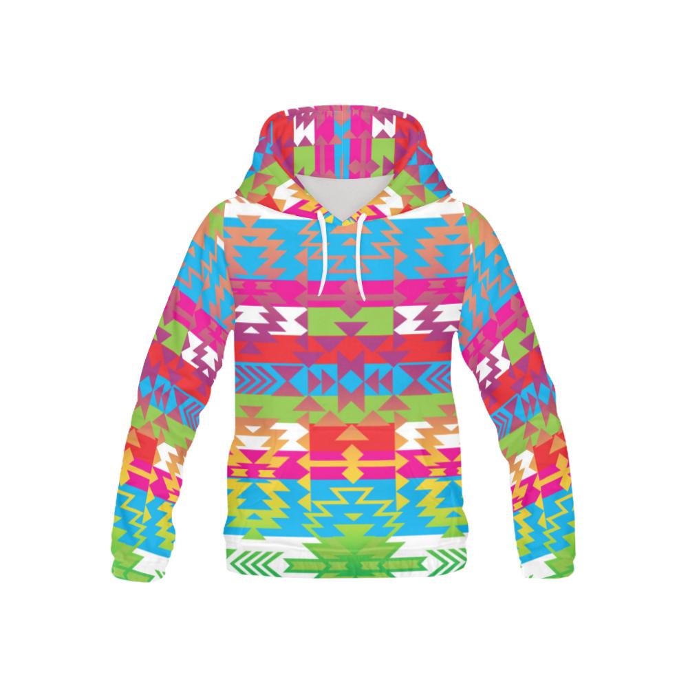 Grand Entry All Over Print Hoodie for Kid (USA Size) (Model H13) All Over Print Hoodie for Kid (H13) e-joyer 