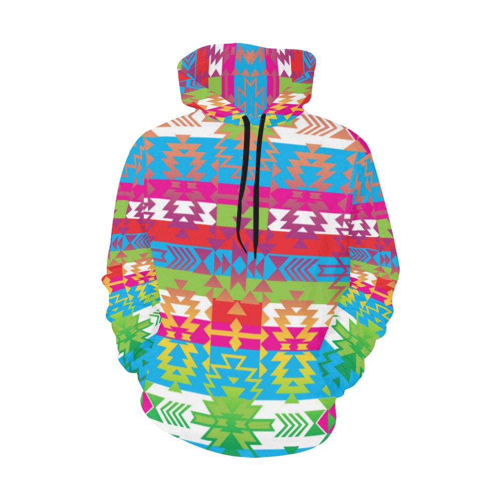 Grand Entry All Over Print Hoodie for Women (USA Size) (Model H13) All Over Print Hoodie for Women (H13) e-joyer 