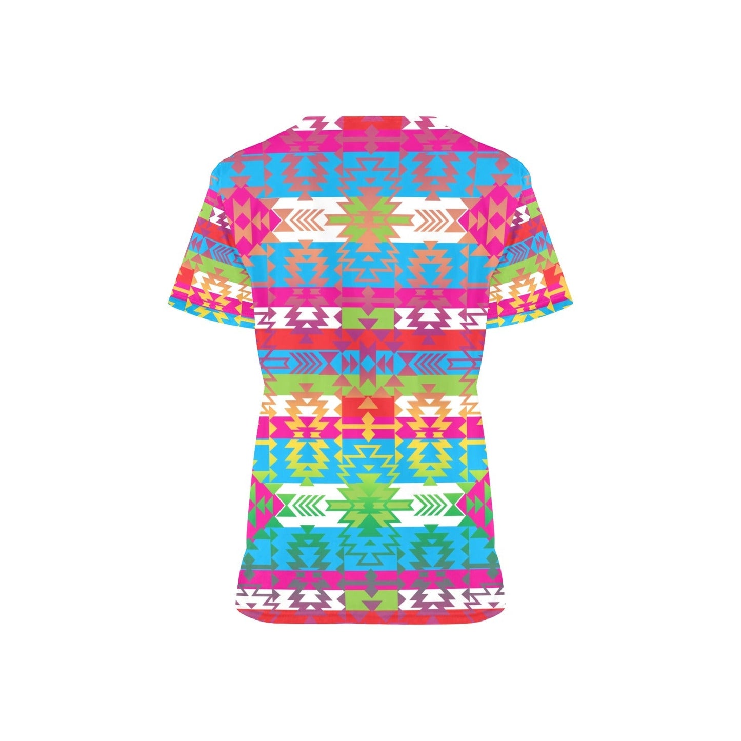 Grand Entry All Over Print Scrub Top Scrub Top e-joyer 