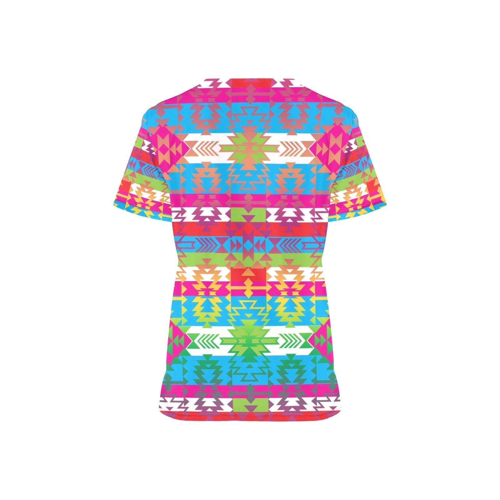 Grand Entry All Over Print Scrub Top Scrub Top e-joyer 