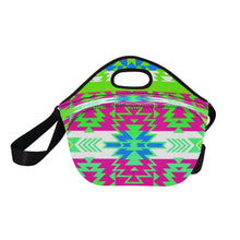 Load image into Gallery viewer, Grand Entry Jingle Neoprene Lunch Bag/Large (Model 1669) Neoprene Lunch Bag/Large (1669) e-joyer 
