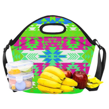 Load image into Gallery viewer, Grand Entry Jingle Neoprene Lunch Bag/Large (Model 1669) Neoprene Lunch Bag/Large (1669) e-joyer 
