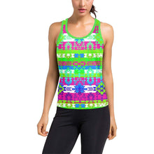 Load image into Gallery viewer, Grand Entry Jingle Women&#39;s Racerback Tank Top (Model T60) Racerback Tank Top (T60) e-joyer 
