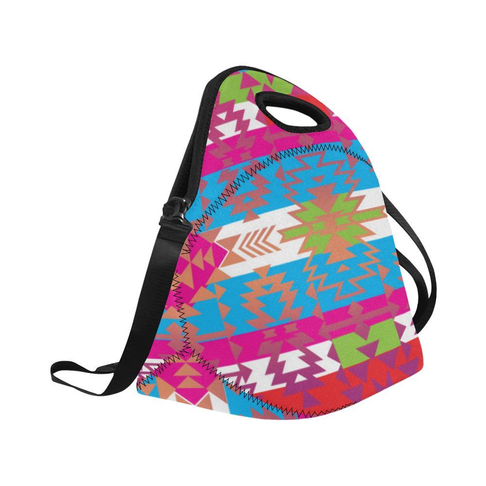 Grand Entry Neoprene Lunch Bag/Large (Model 1669) Neoprene Lunch Bag/Large (1669) e-joyer 