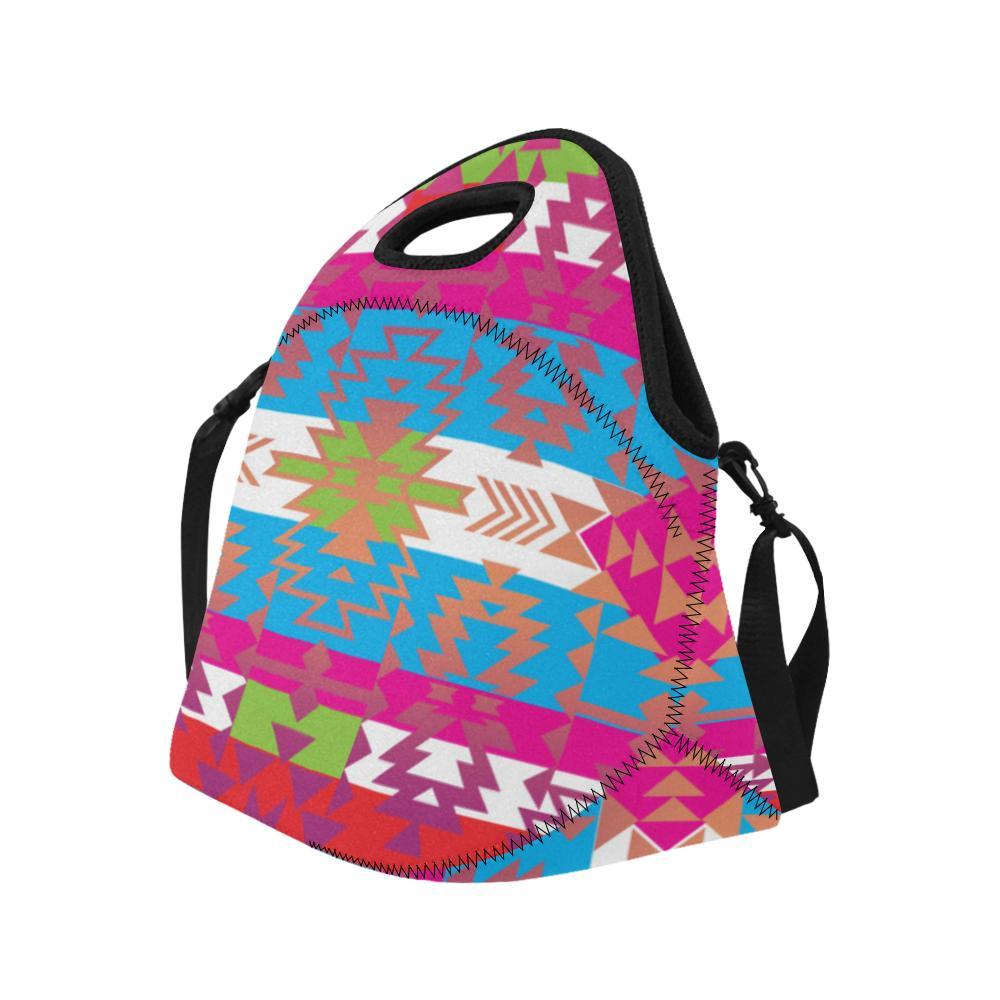 Grand Entry Neoprene Lunch Bag/Large (Model 1669) Neoprene Lunch Bag/Large (1669) e-joyer 